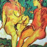 Amanti - 1985  100x150 cm